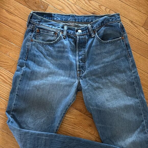 Levi's 501 XX Vintage Original Button Fly Classic Denim Jeans - Picture 4 of 10